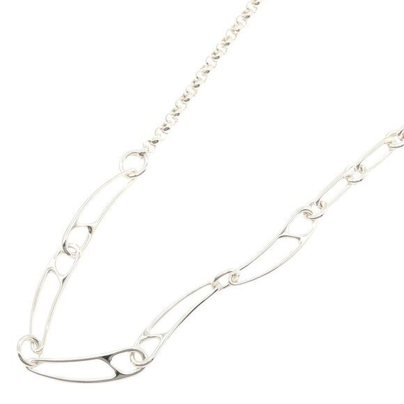 Hermes Silver 925 Chaine d'Ancre Necklace - Picture 1 of 5